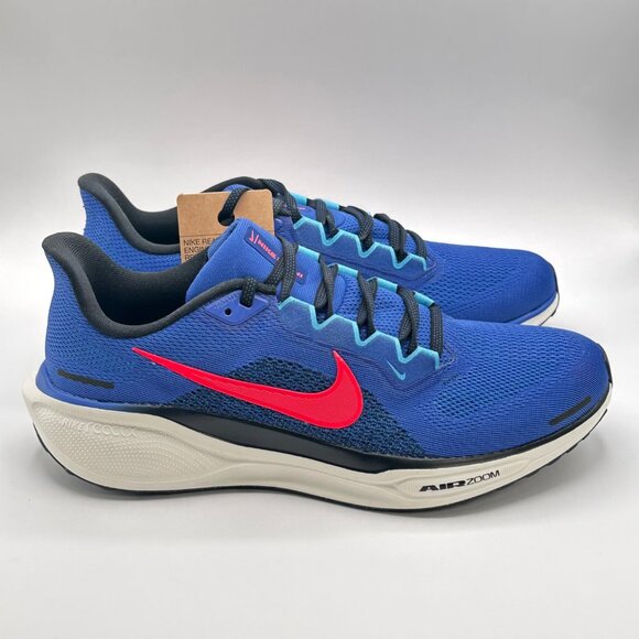 Men Nike Air Zoom Pegasus 41 Astronomy Blue Running Shoes FD2722-401 Multiple Sz - Picture 4 of 12